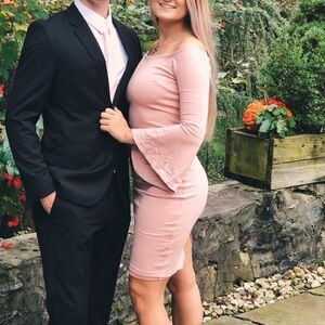 Lulus Midi Rose Pink Dress